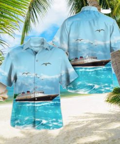 Disney Cruise Line Disney Wonder Cruise Ship Hawaiian Shirt Style Gift