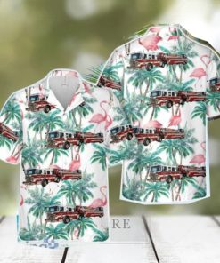 District Heights, Maryland, District Heights Career Fire Station 26 3D Beach Shirt Summer Hawaiian Shirt