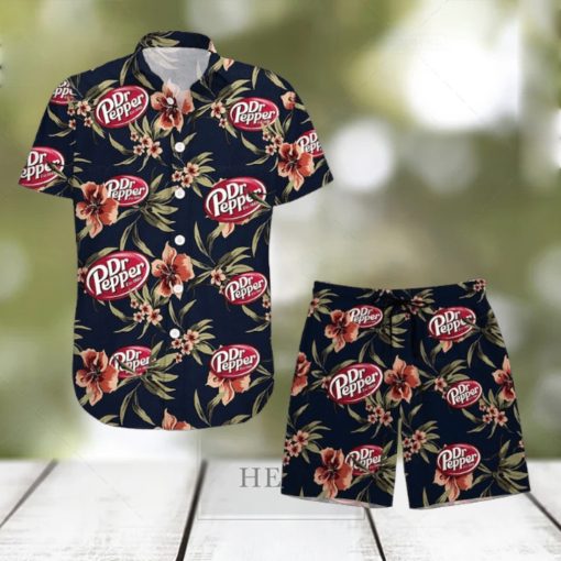 Dr Pepper Hawaiian Shirt