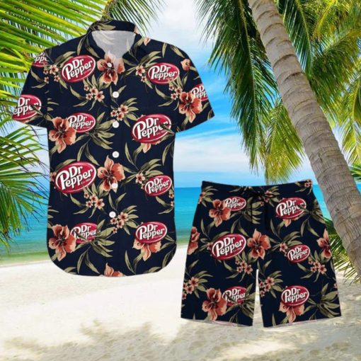 Dr Pepper Hawaiian Shirt