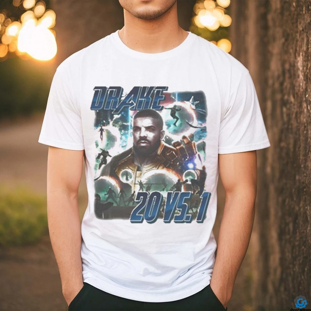 Drake Thanos 20 Vs. 1 T shirt Drake Thanos 20 Vs. 1 T shirt