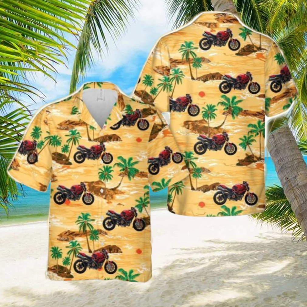 Ducati Monster 796 3D Hawaiian Shirt Happy Summer Gift