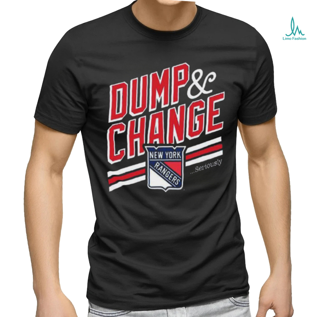 Dump And Change We Bleed Blue New York Rangers T Shirt Dump And Change We Bleed Blue New York Rangers T Shirt