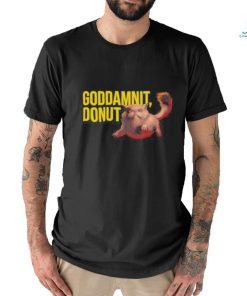 Dungeon Crawler Carl Goddamnit Donut Cat shirt