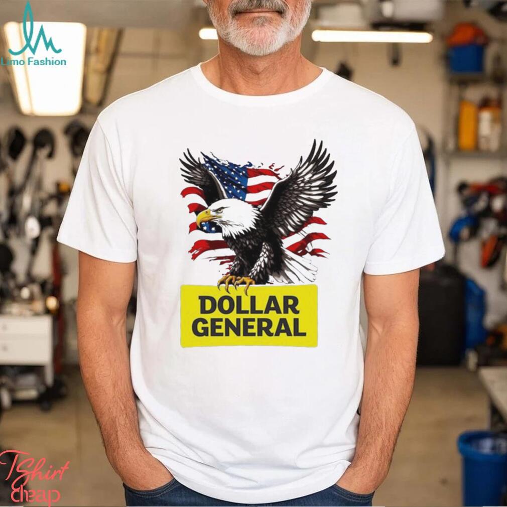 Eagles With Dollar General American Flag Shirt Eagles With Dollar General American Flag Shirt