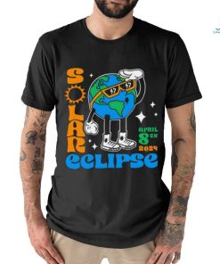 Earth Solar Eclipse April 8th 2024 shirt