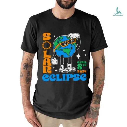 Earth Solar Eclipse April 8th 2024 shirt