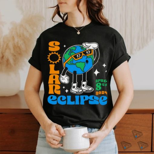 Earth Solar Eclipse April 8th 2024 shirt