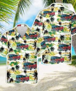 East Rockaway, New York, East Rockaway Fire Department St. Patrick’s Day 3D Beach Shirt Summer Hawaiian Shirt