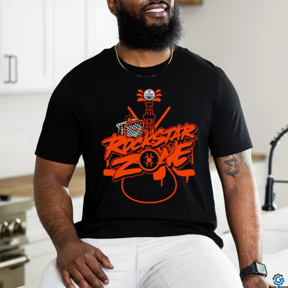 Edmonton Oilers Rockstar Zone NHL Hockey shirt Edmonton Oilers Rockstar Zone NHL Hockey shirt