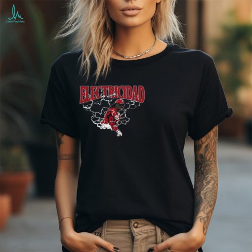 Elly De La Cruz Electricidad 3 4 Sleeve Raglan shirt