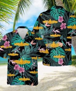 Enlisted surface warfare specialist Hawaiian Shirt Summer Vacation Button Shirt