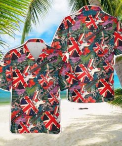 Epiphone ES 335 Union Jack Hawaiian Shirt Summer Holiday Gift