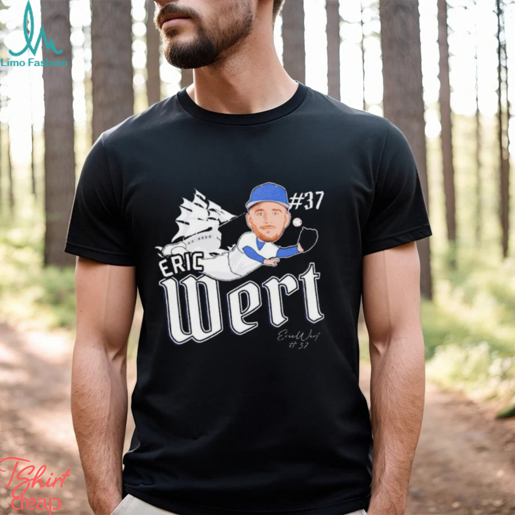Eric Wert Seton Hall Pirates baseball signature shirt Eric Wert Seton Hall Pirates baseball signature shirt
