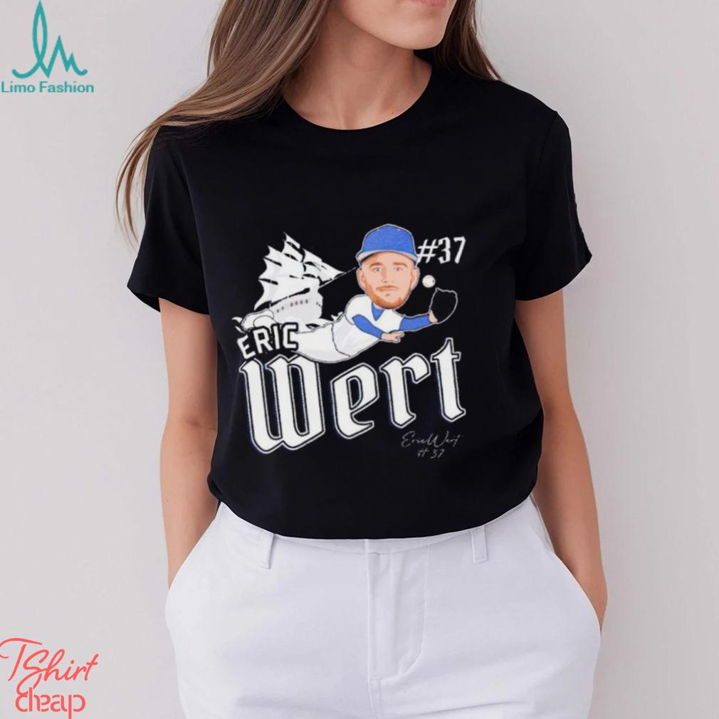 Eric Wert Seton Hall Pirates baseball signature shirt Eric Wert Seton Hall Pirates baseball signature shirt