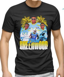 Ethan Greenwood Long Island University Sharks graphics shirt