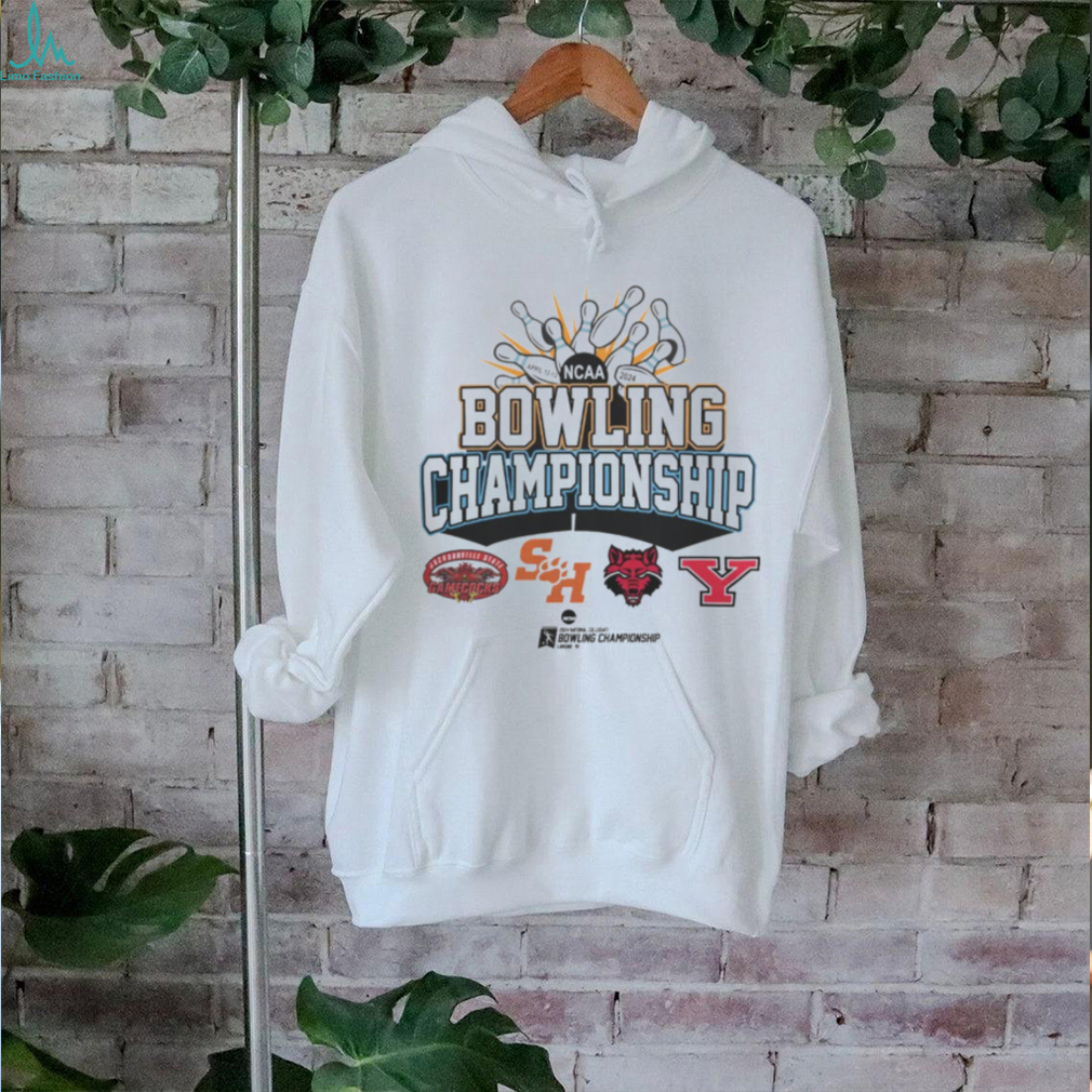 Event 1 Team Store 2024 National Collegiate Women's Bowling Championship 4 Team Logo Tee shirt Event 1 Team Store 2024 National Collegiate Women's Bowling Championship 4 Team Logo Tee shirt