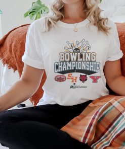 Event 1 Team Store 2024 National Collegiate Women's Bowling Championship 4 Team Logo Tee shirt