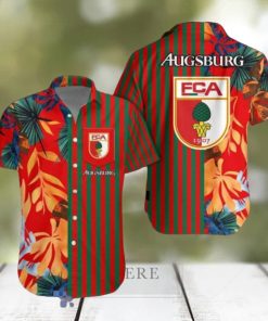 FC Augsburg Hawaiian Shirt & Short Aloha Beach Summer For Men Women