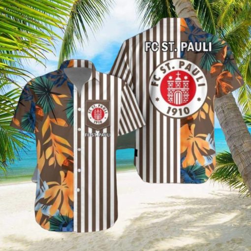 FC St. Pauli Hawaiian Shirt & Short Aloha Beach Summer For Men Women