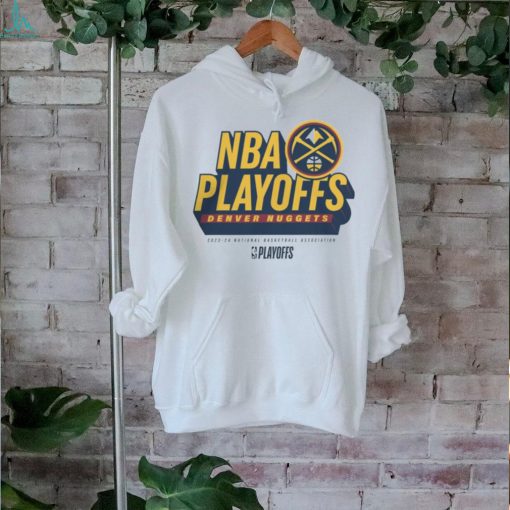 Fanatics Branded Heather Gray Denver Nuggets 2024 NBA Playoffs Defensive Stance T Shirt