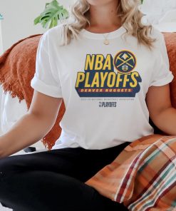 Fanatics Branded Heather Gray Denver Nuggets 2024 NBA Playoffs Defensive Stance T Shirt