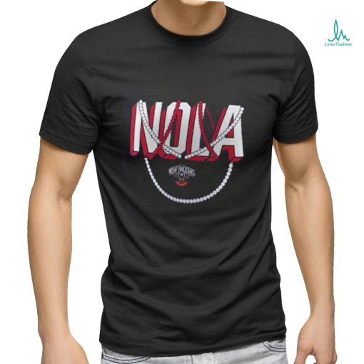 Fanatics Branded Navy New Orleans Pelicans Team Pride V Neck T Shirt