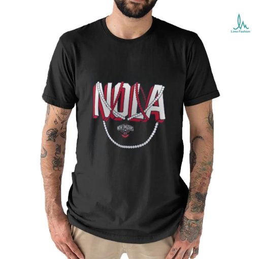 Fanatics Branded Navy New Orleans Pelicans Team Pride V Neck T Shirt