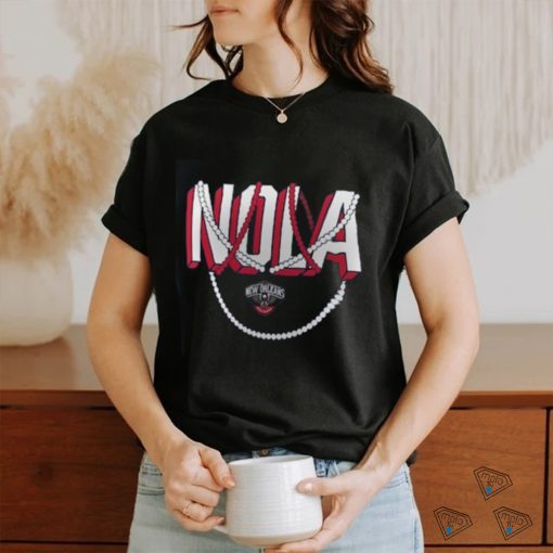 Fanatics Branded Navy New Orleans Pelicans Team Pride V Neck T Shirt