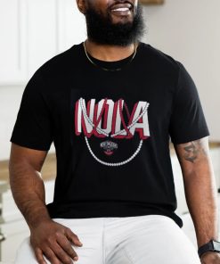 Fanatics Branded Navy New Orleans Pelicans Team Pride V Neck T Shirt