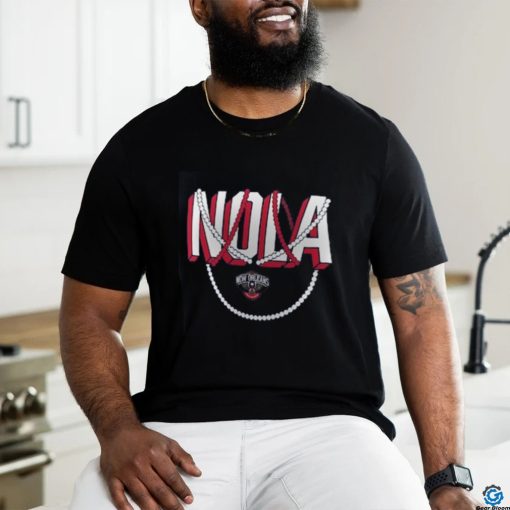 Fanatics Branded Navy New Orleans Pelicans Team Pride V Neck T Shirt