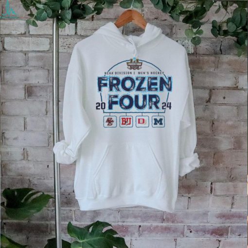 Fanatics Branded White 2024 NCAA Men’s Ice Hockey Frozen Four Blind Pass T Shirt