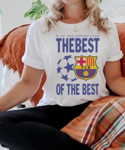 Fc Barcelona UEFA Champions League T Shirt