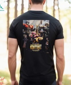 First Poster For TRANSFORMERS ONE Has Been Released Releasing In Theaters On September 20 Classic T Shirt