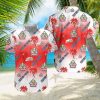 Fischtown Pinguins Red White Gradient Hawaiian Shirt Style Gift