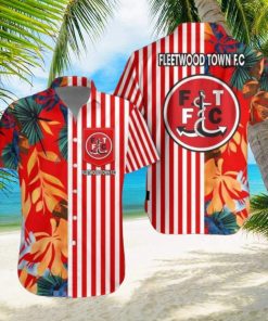 Fleetwood Town F.C Hawaiian Shirt & Short Aloha Beach Summer For Men Women