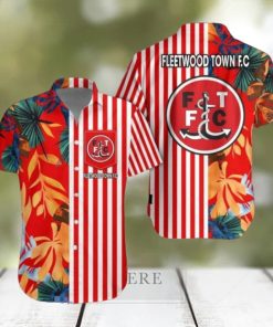 Fleetwood Town F.C Hawaiian Shirt & Short Aloha Beach Summer For Men Women