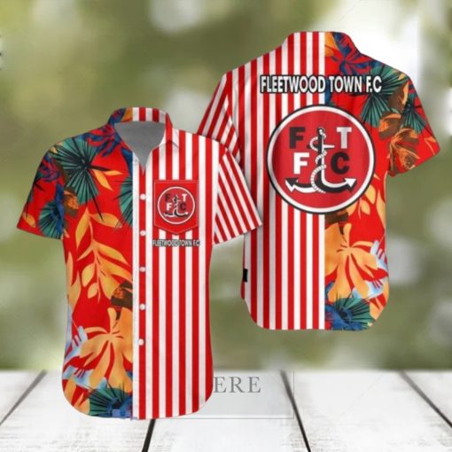 Fleetwood Town F.C Hawaiian Shirt & Short Aloha Beach Summer For Men Women