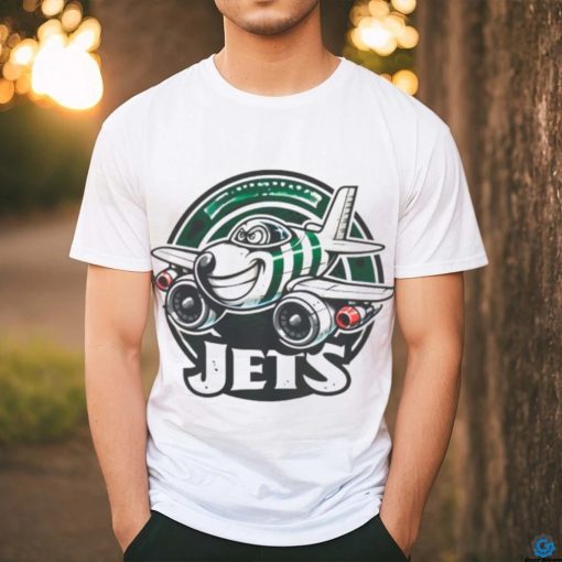 Fly with the Jets logo shirt