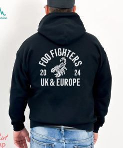 Foo Fighters 2024 UK & Europe Shiflett Shirt