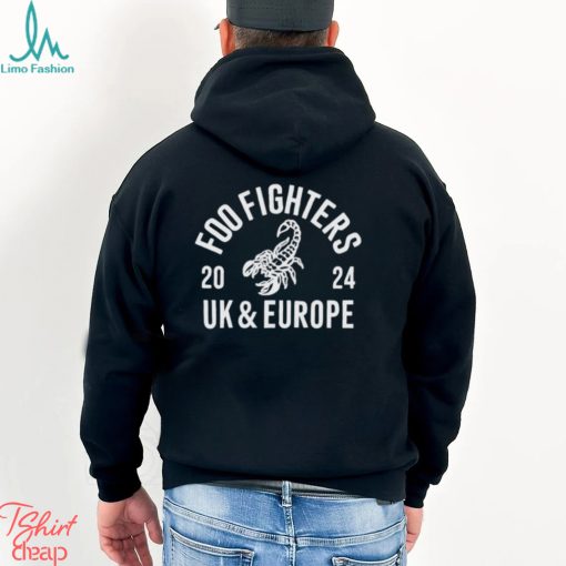 Foo Fighters 2024 UK & Europe Shiflett Shirt
