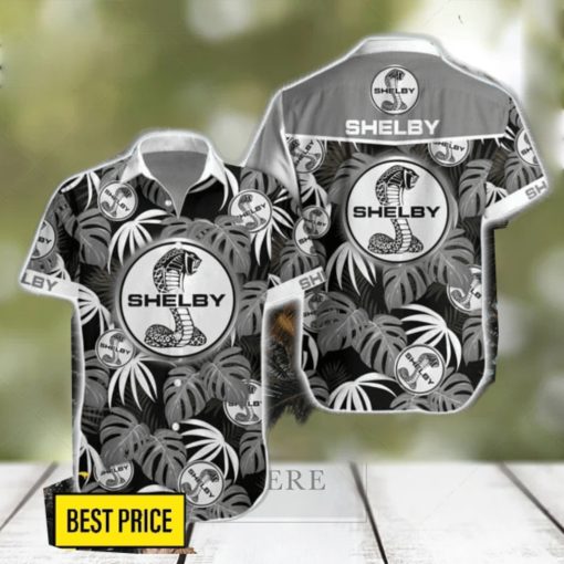 Ford Shelby Leaf Tropical Pattern Hawaiian Shirt For Men Women Car Lover Shirt
