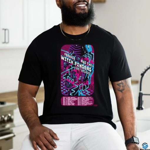 Frankie and The Witch Fingers EU UK Tour 2024 Poster shirt