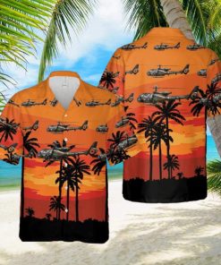 French Army Aerospatiale SA 342 Gazelle Hawaiian Shirt