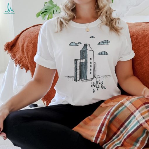 Frightened Rabbit Merch A Panic Attack Drawing Shirt