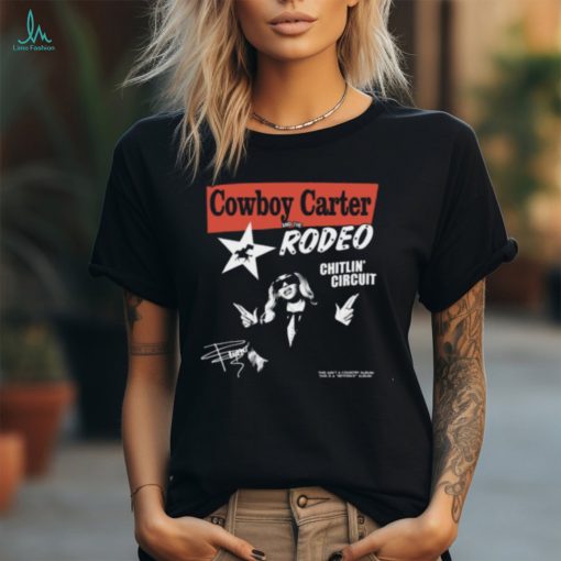 [Front+Back] Beyonce Cowboy Carter And The Rodeo Chitlin Circuit shirt