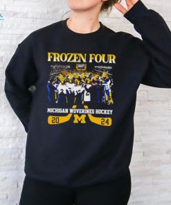 Frozen Four Michigan Wolverines Hockey Team 2024 shirt