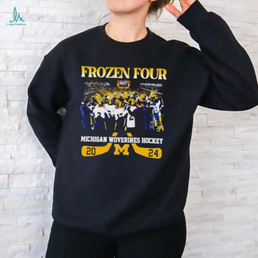 Frozen Four Michigan Wolverines Hockey Team 2024 shirt