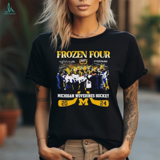 Frozen Four Michigan Wolverines Hockey Team 2024 shirt