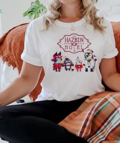 Funny Bluey Family Hazbin Hotel shirt